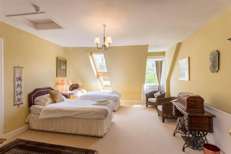 Twin bedroom at Argyll Country House, Tarbert, Argyll and Bute