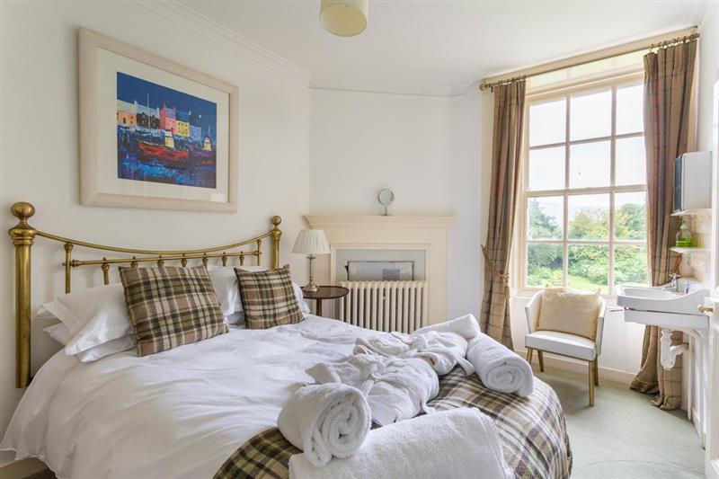 A double bedroom at Argyll House, Colintraive, Argyll