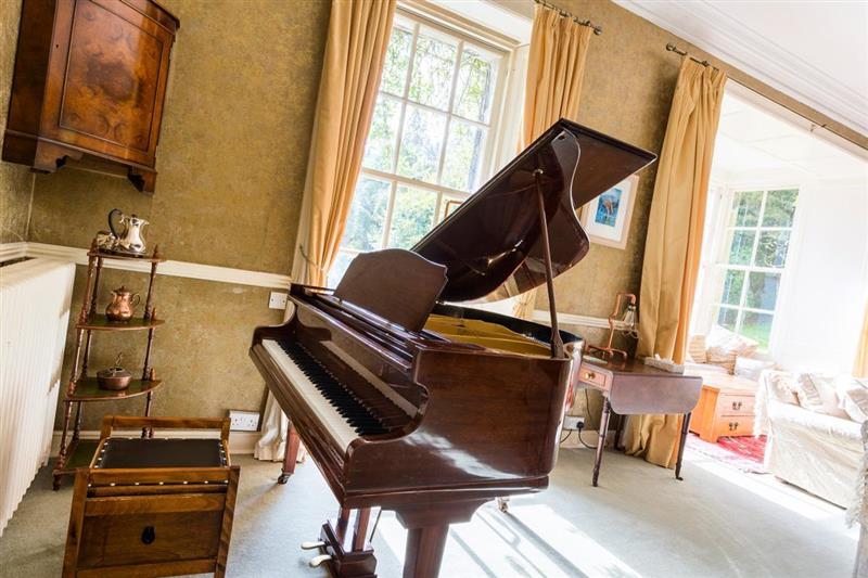 A piano at Argyll House, Colintraive, Argyll