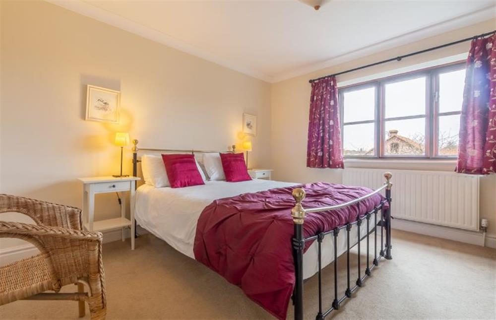 First floor: Master bedroom to the front of the house at Arisaig, Wells-next-the-Sea