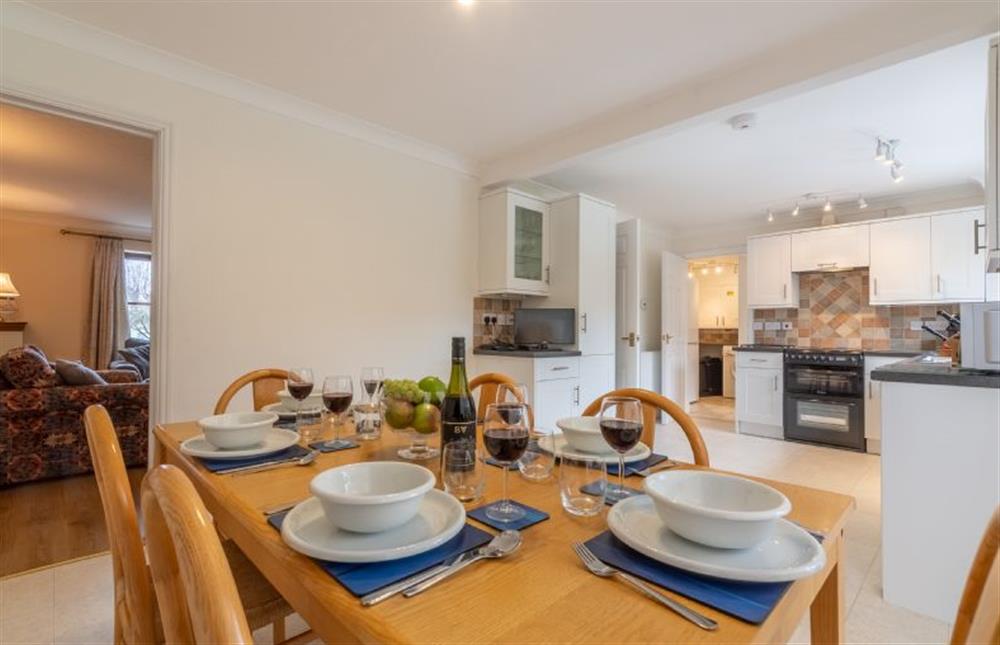 Ground floor: The dining area within the kitchen at Arisaig, Wells-next-the-Sea