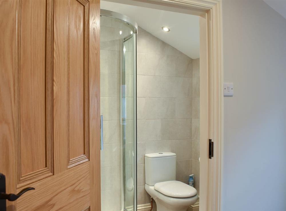 Shower room at Arkle Terrace in Reeth, near Richmond, North Yorkshire