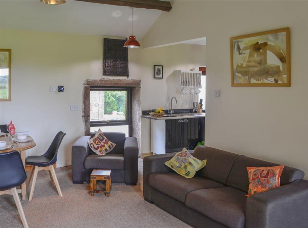 Lovely open plan living space at Grooms Cottage, 