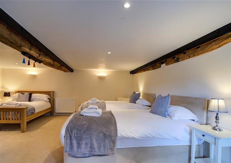 One of the 5 bedrooms at Arlington Mill, Bibury