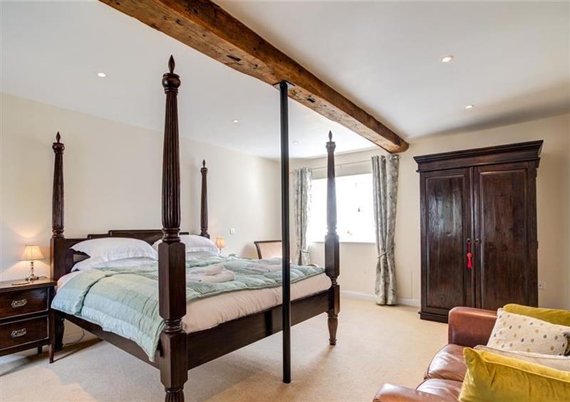 One of the bedrooms at Arlington Mill, Bibury