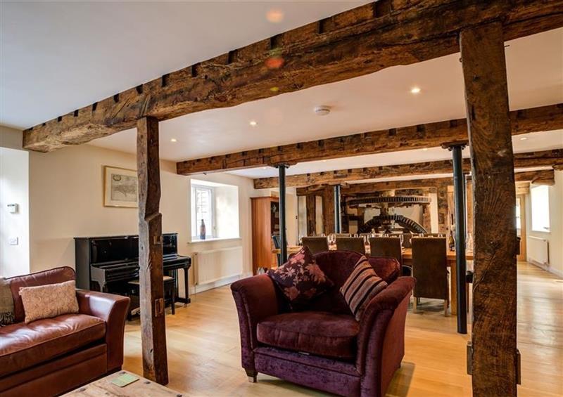 This is the living room at Arlington Mill, Bibury