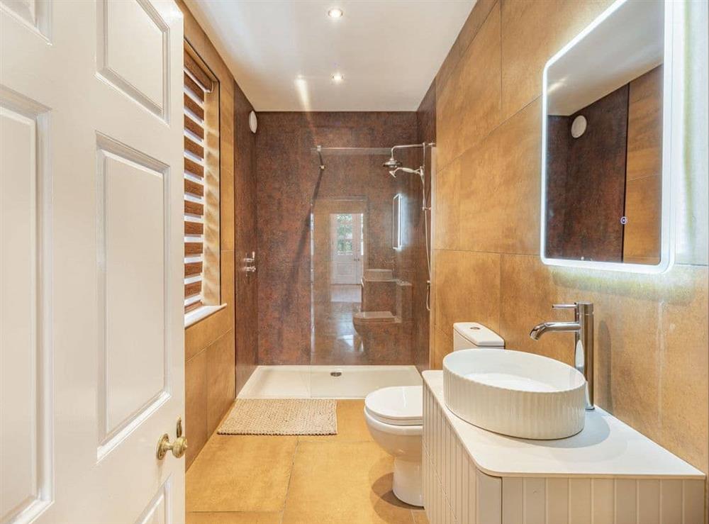 Shower room at Armathwaite Manor- Manor Suite in Armathwaite, near Carlisle, , Cumbria