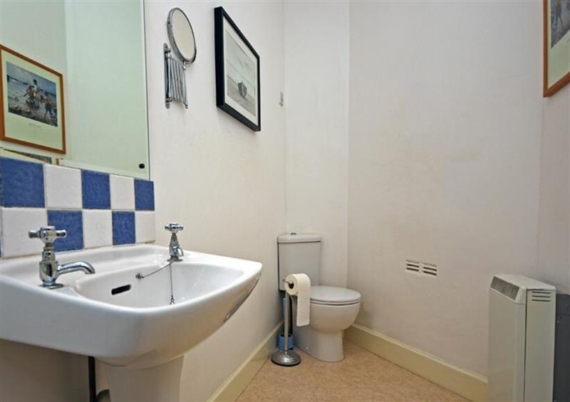 This is the bathroom at Armstrong Cottages No2, Bamburgh