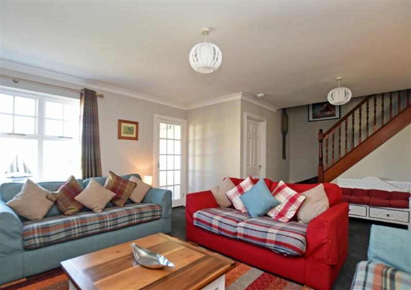 Enjoy the living room at Armstrong Cottages No22, Bamburgh