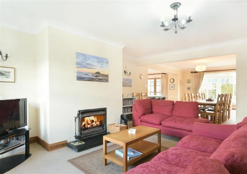 This is the living room at Armstrong Cottages No30, Bamburgh
