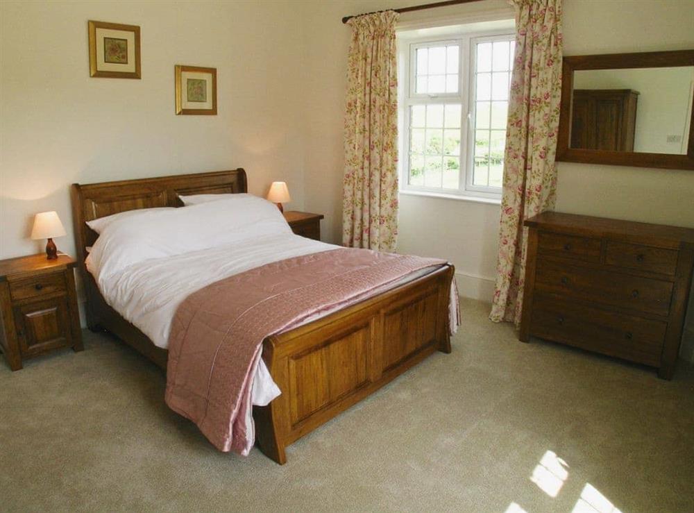 Double bedroom at Armswell House in Plush, Nr Piddletrenthide, Dorset., Great Britain