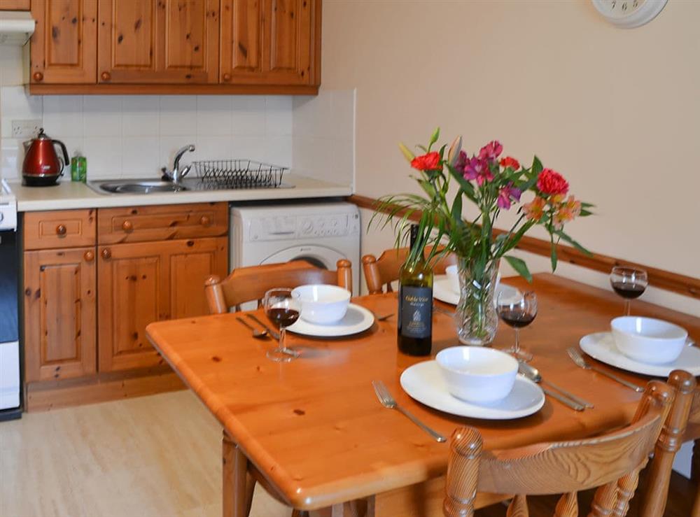 Well appointed kitchen/diner at Arnish Cottage in Uigshadder near Portree, Isle Of Skye