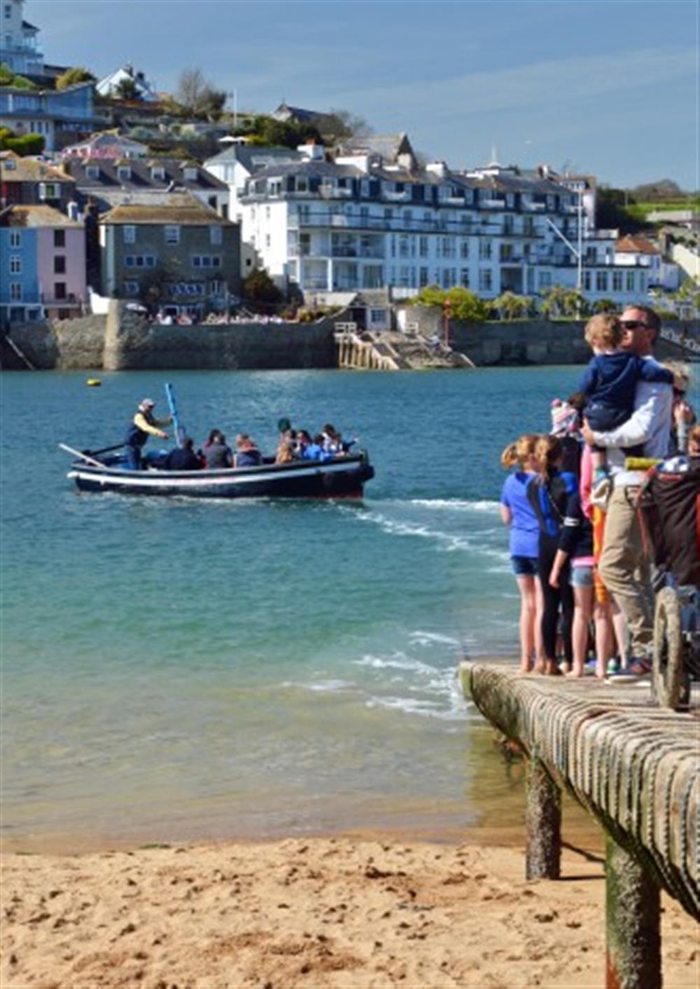 Salcombe is easily accessed by the foot ferry a five minute walk from Arran.