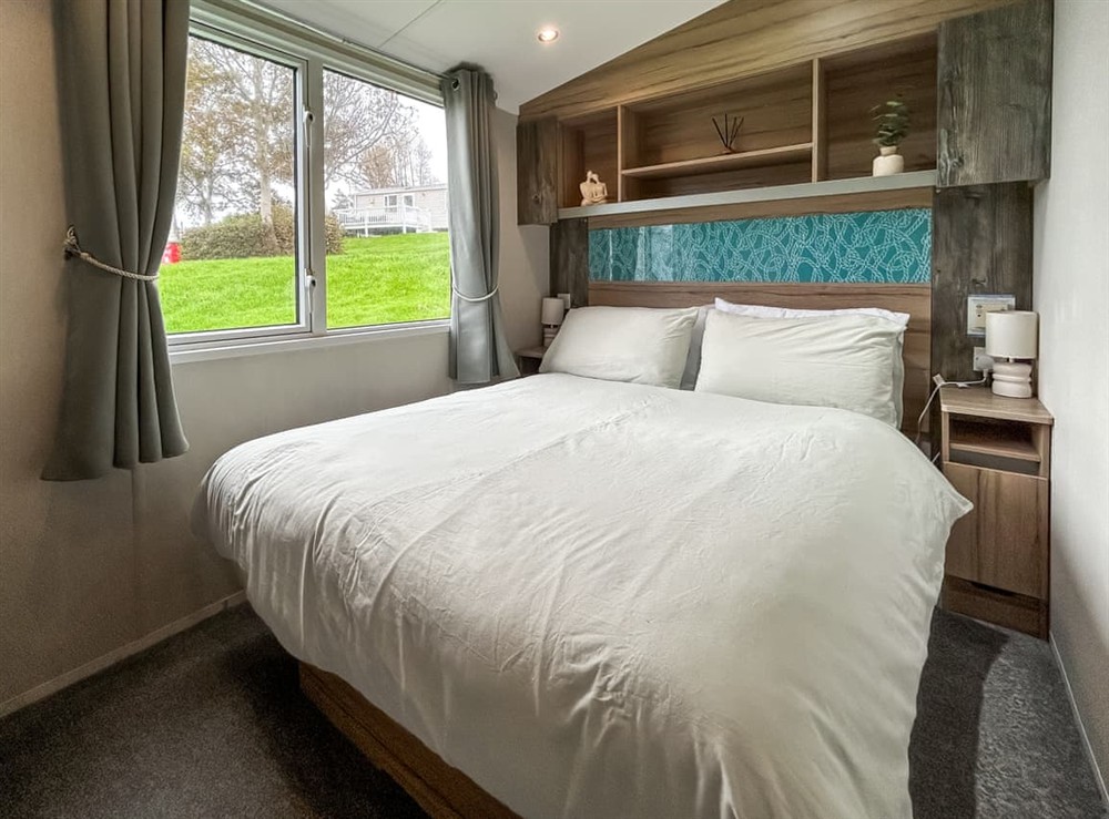 Double bedroom at Arran View Craig Tara in Dunure, Ayrshire