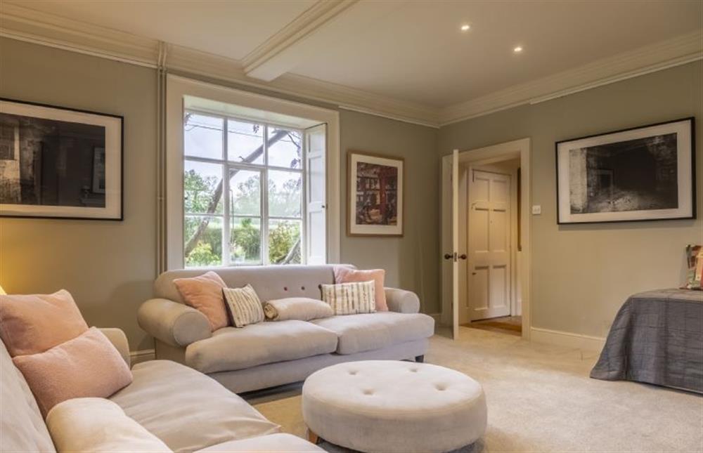Eclectic artwork throughout this stunning house at Art Farmhouse, Saxmundham