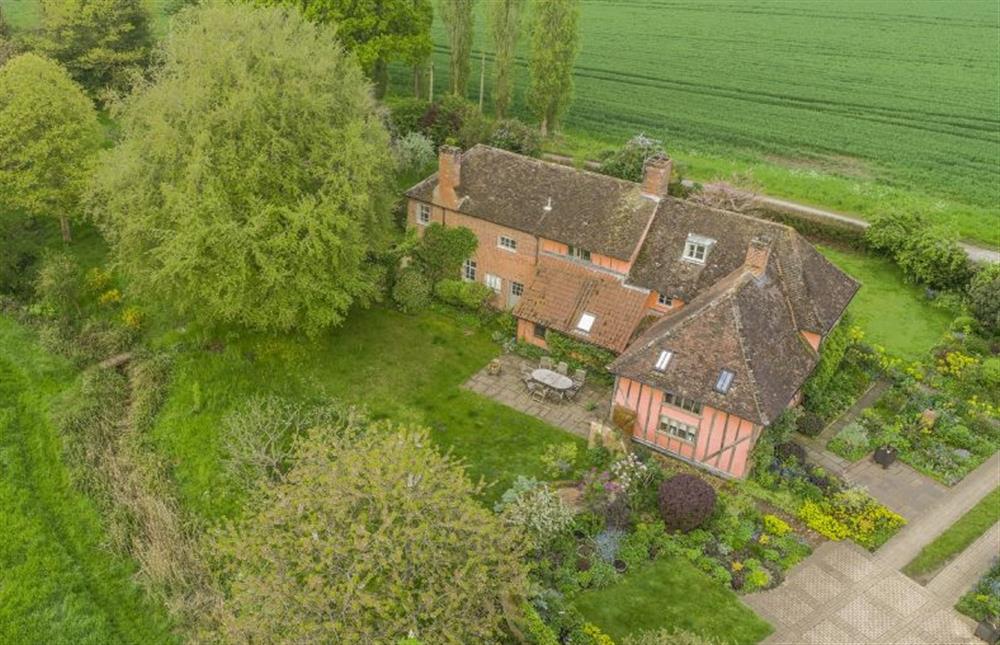 The house is nestled in 15 acres of gardens and land at Art Farmhouse, Saxmundham