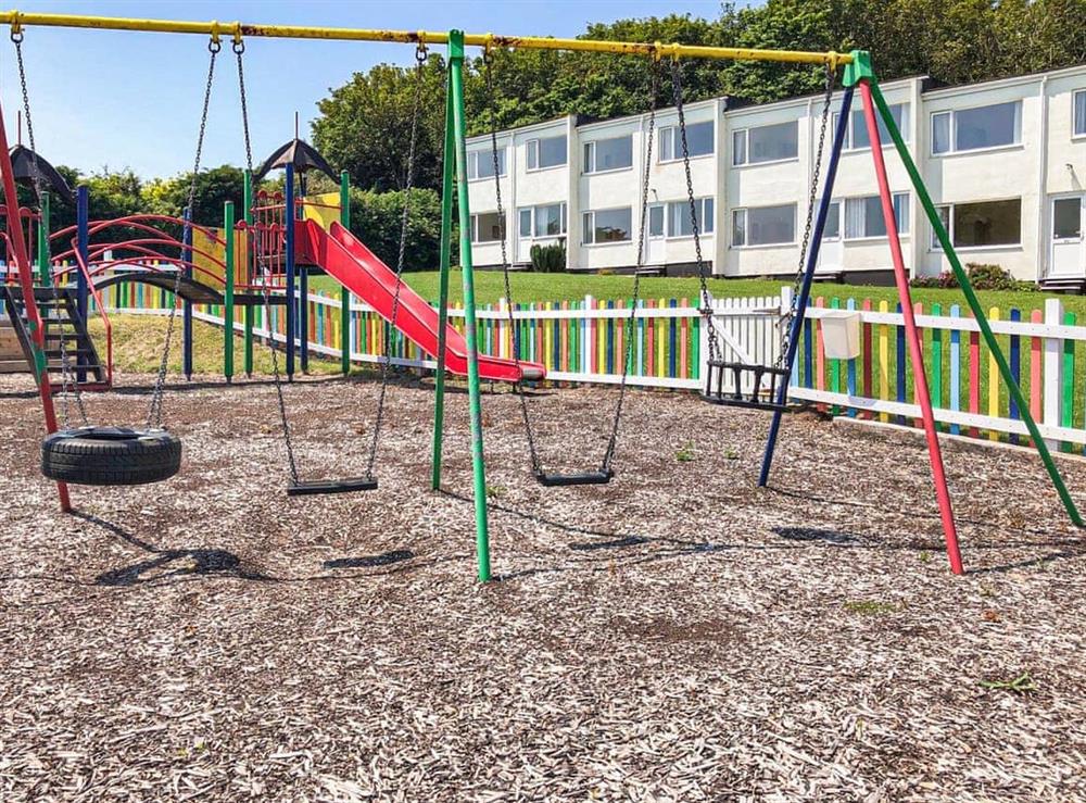 Children’s play area at Arthurs Den in Brixham, Devon