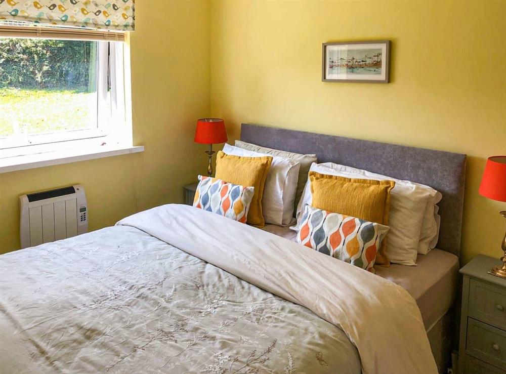 Double bedroom at Arthurs Den in Brixham, Devon
