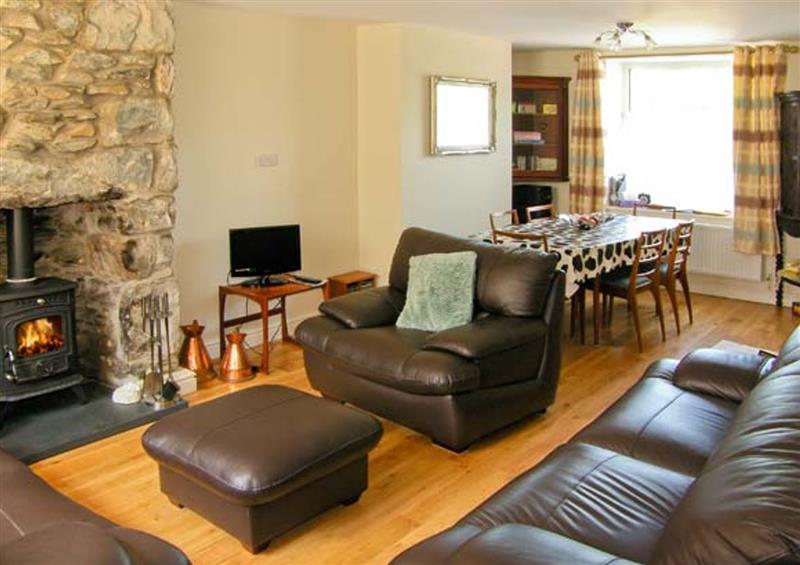 The living area at Artro View, Llanbedr