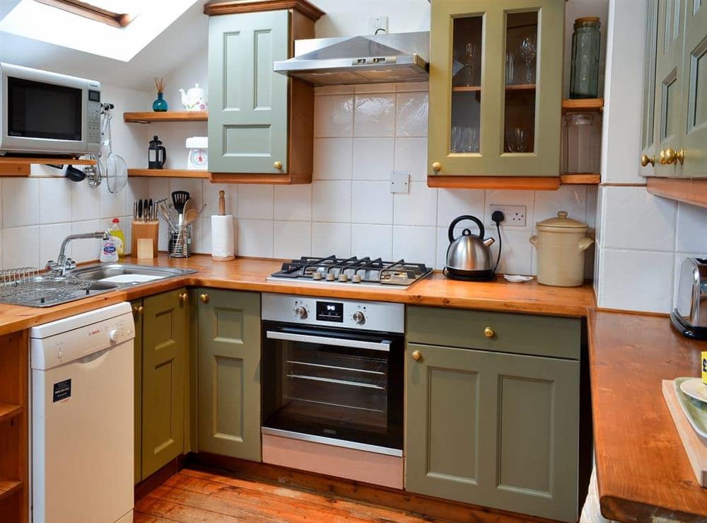 Kitchen area at Arundel Mews in Scarborough, North Yorkshire