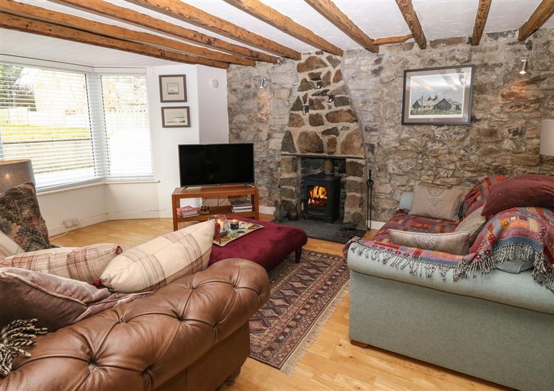 Enjoy the living room at Arwel, Nefyn