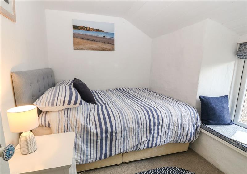 One of the 3 bedrooms at Arwel, Nefyn