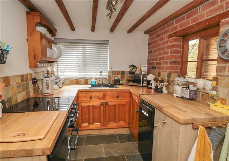 This is the kitchen at Ascot Cottage, Sheriff Hutton near Strensall