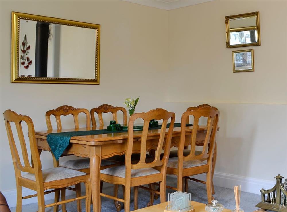 Lovely dining area at Ash Cottage in Llantwit Major, near Cowbridge, Glamorgan, South Glamorgan
