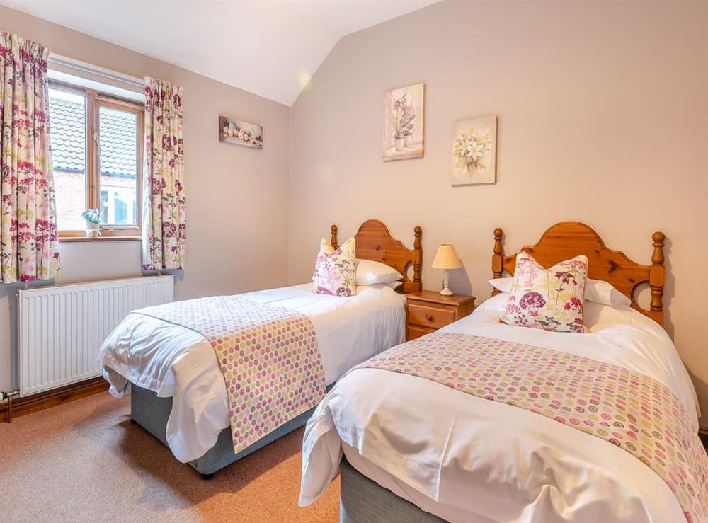 Twin bedroom at Ash Cottage in Louth, Lincolnshire