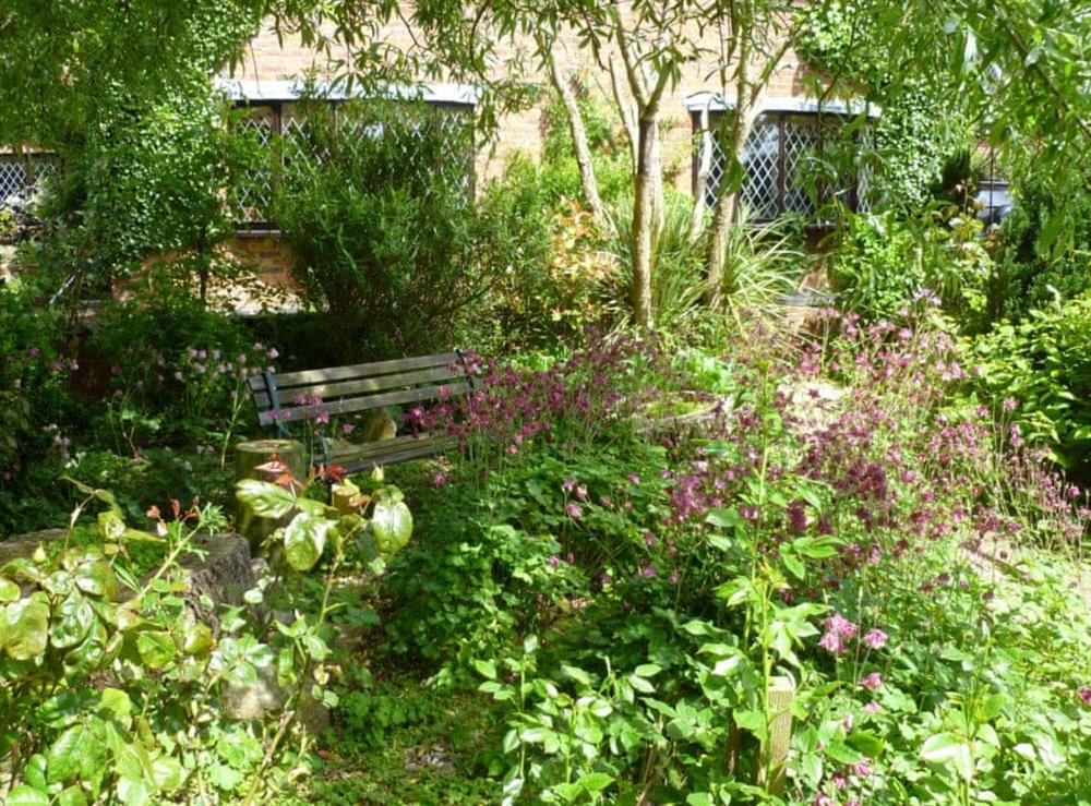 Sitting-out-area at Ash Cottage in Skegness, Lincolnshire