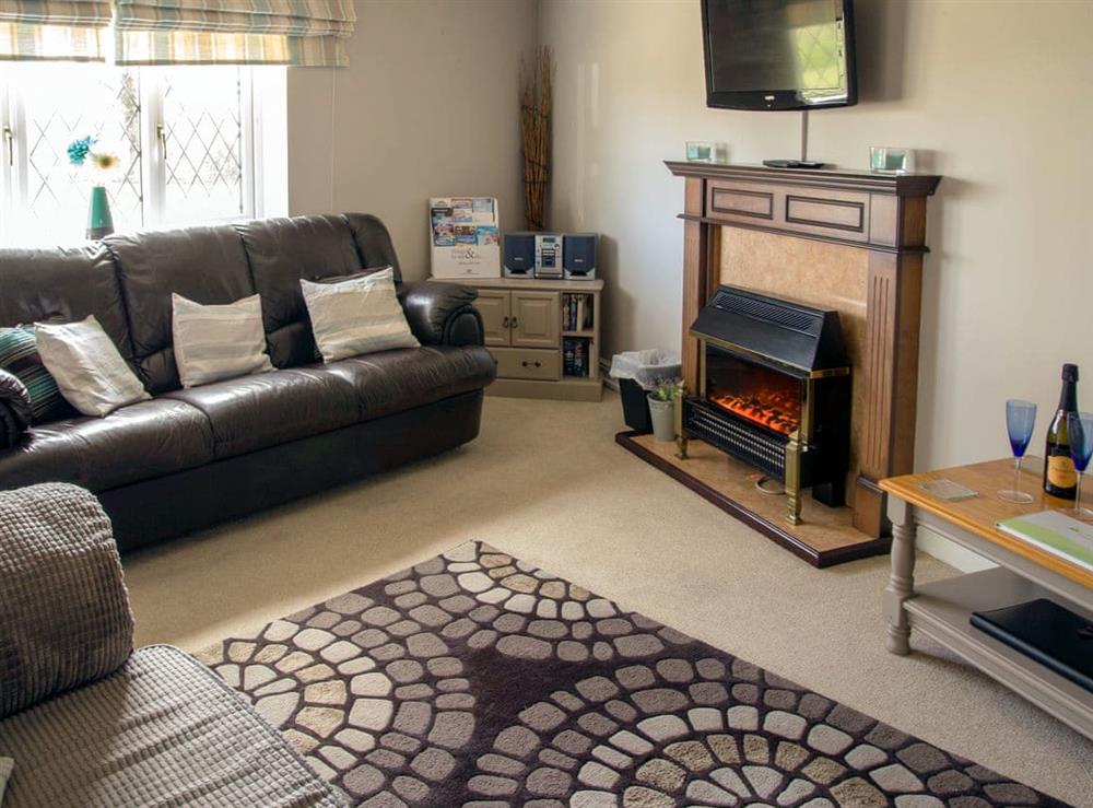 Warm and welcoming living area at Ash Cottage in Skegness, Lincolnshire