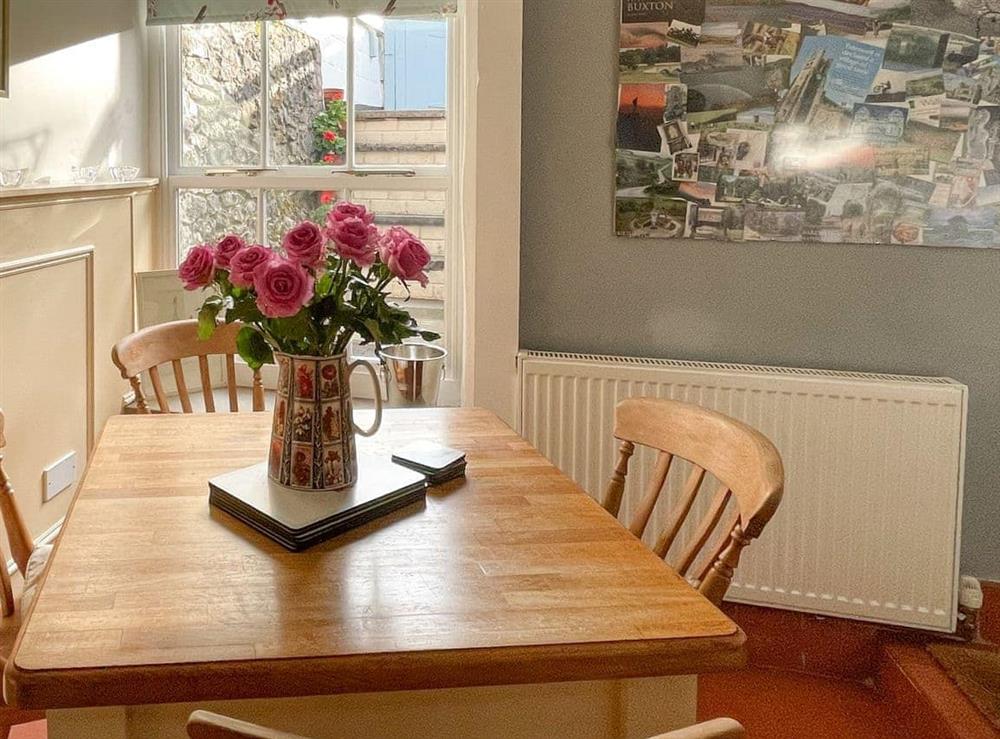 Dining Area at Ash Cottage in Tideswell, Derbyshire