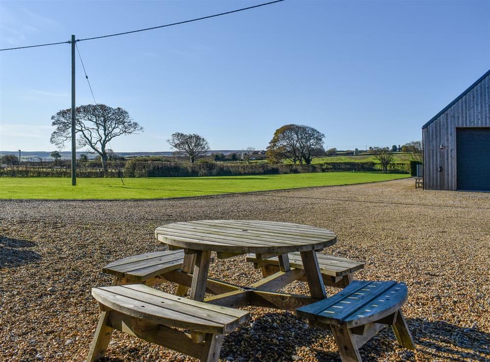 Outdoor eating area