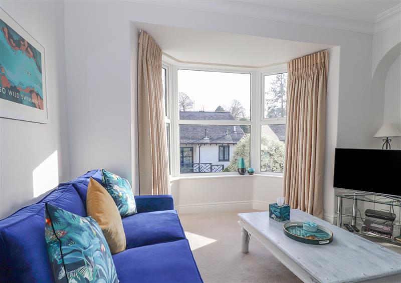 The living area at Ash Cottage, Windermere