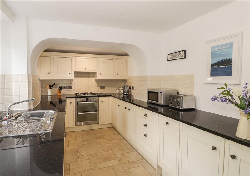 This is the kitchen at Ash Cottage, Windermere