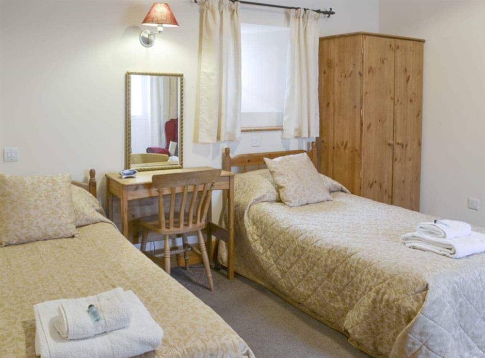 Comfortable twin bedroom at The Old Dairy, 