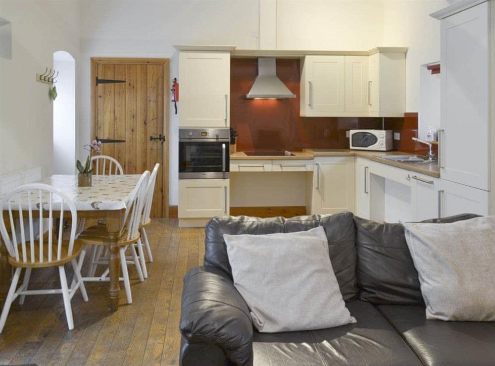 Convenient open-plan living space at The Old Dairy, 