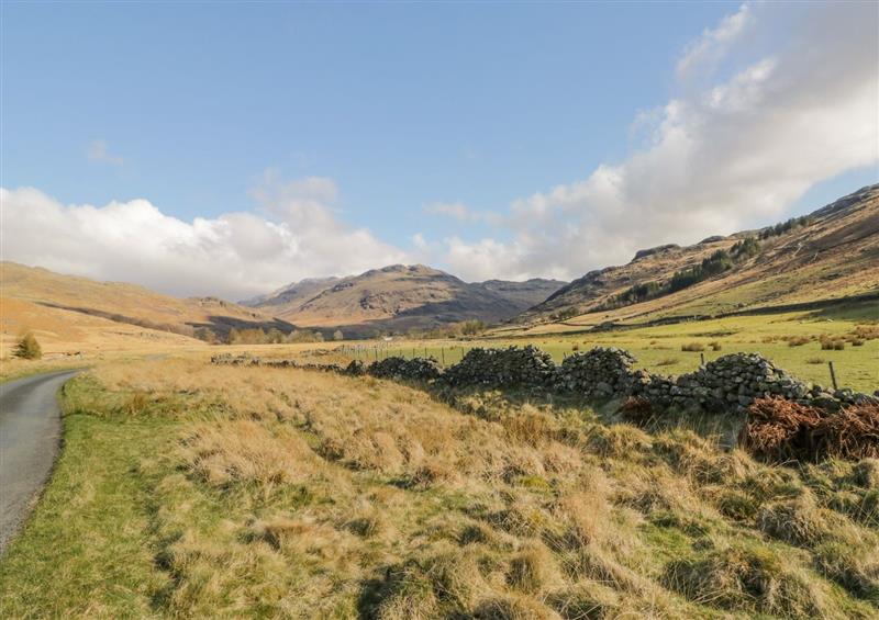 The area around Ash Gill Cottage