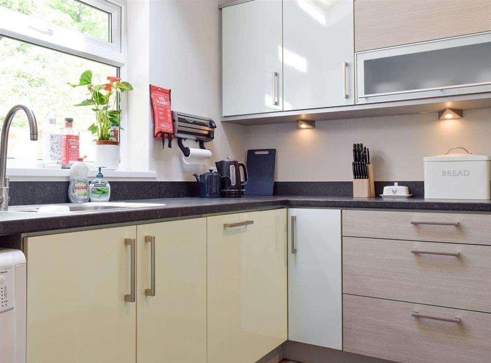 Modern fitted kitchen at Ash Grove in Skipton, North Yorkshire