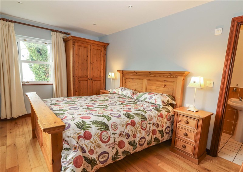 One of the 4 bedrooms at Ash House, Ballyvaughan