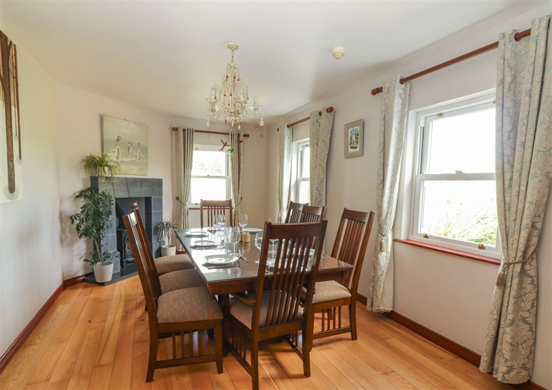The dining room at Ash House, Ballyvaughan