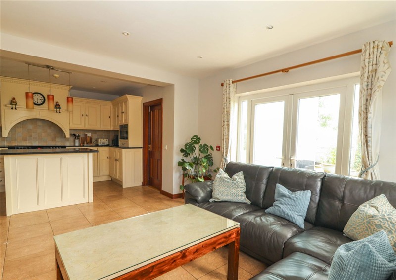 The living area at Ash House, Ballyvaughan