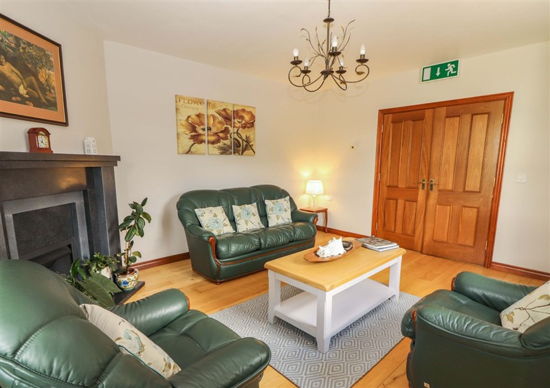 The living room at Ash House, Ballyvaughan
