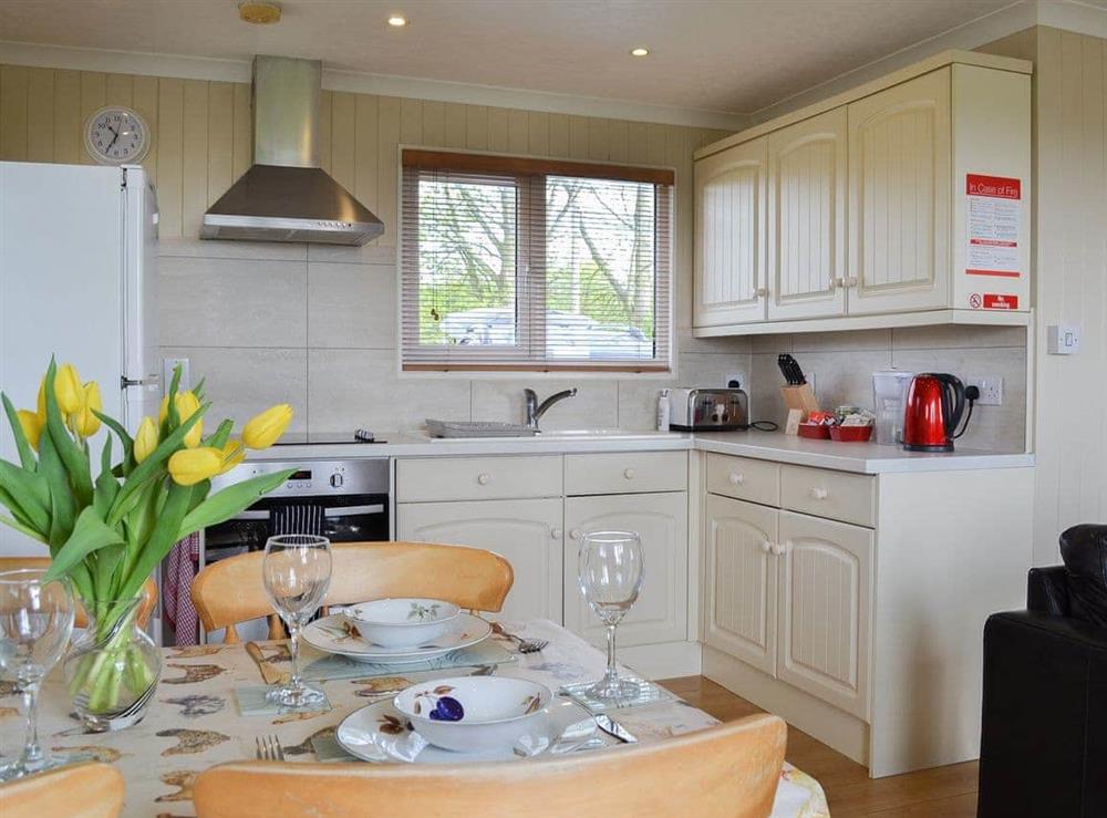Delightful dining and kitchen areas at Ash Lodge in Nawton, near Helmsley, North Yorkshire
