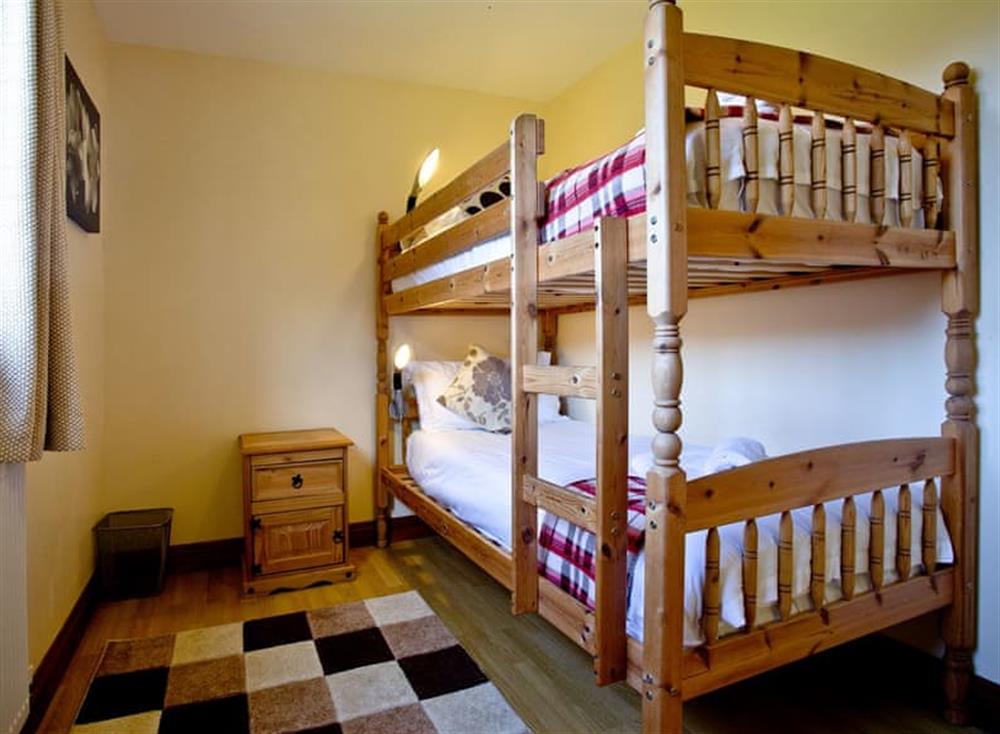 Bunk bedroom at Ash Lodge in Retallack, St. Columb