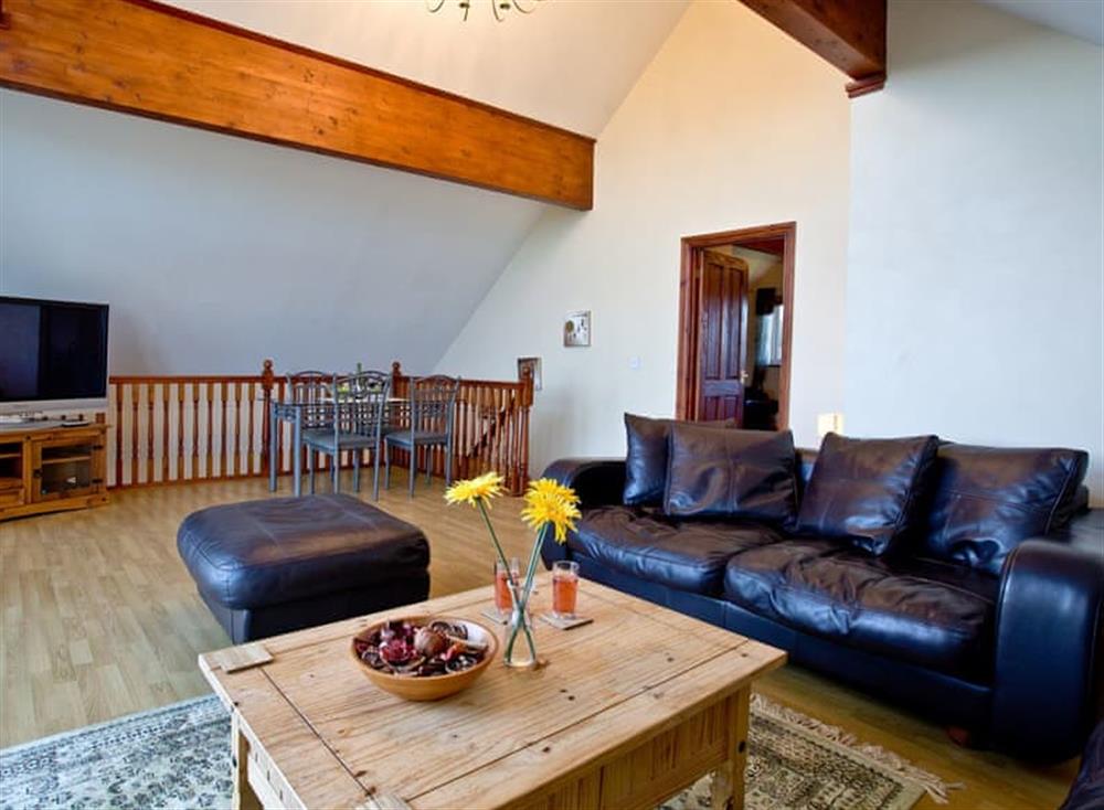 Living area at Ash Lodge in Retallack, St. Columb