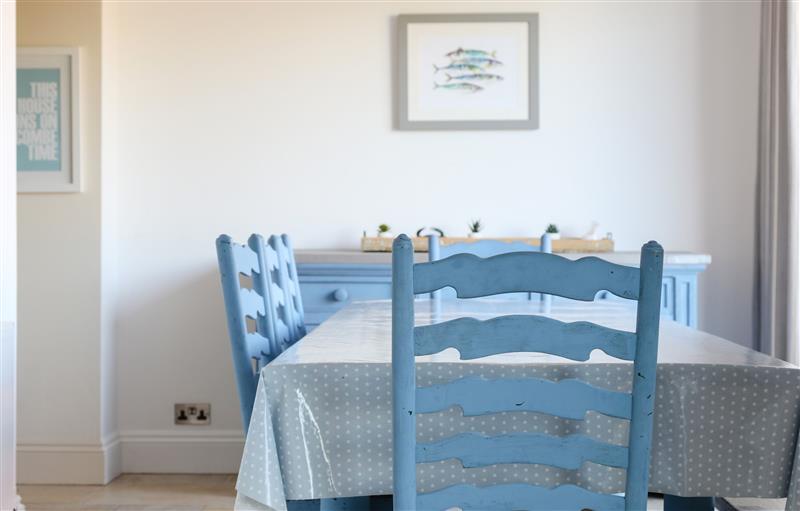 One of the  bedrooms at Ash Tree House, Salcombe