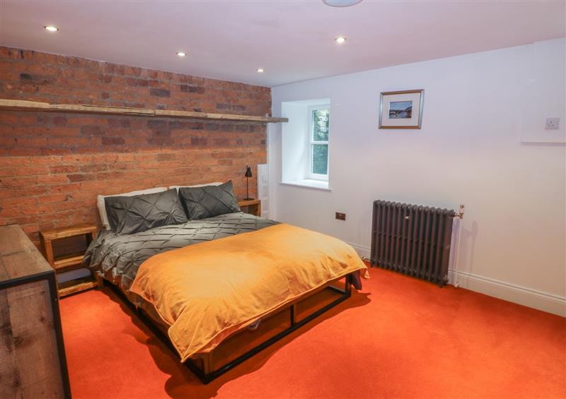 One of the bedrooms at Ash Villa, Holmfirth