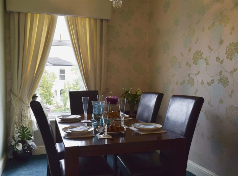 Dining room at Ash Villas in Southport, Merseyside