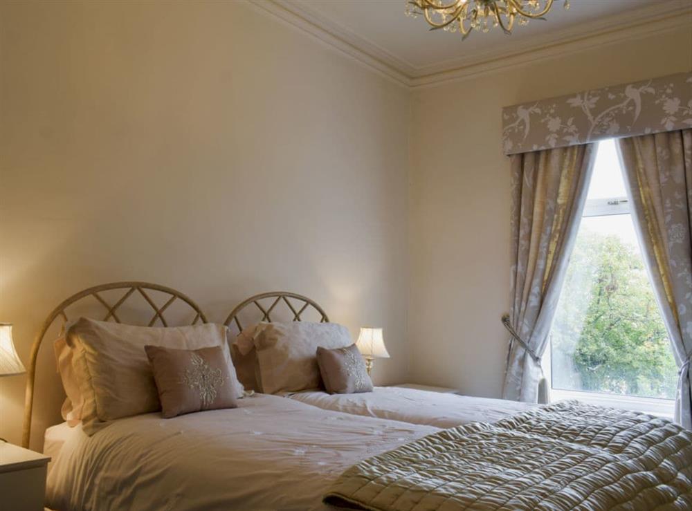 Twin bedroom at Ash Villas in Southport, Merseyside